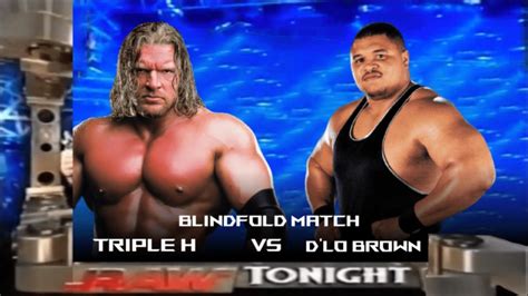 Triple H Vs D Lo Brown Blindfold Match Full Match TokyVideo