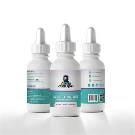 Canna Mood Sleep Tincture Cbd Cbn Melatonin Your Effects