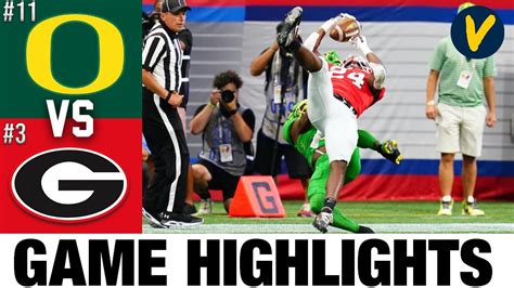 #11 Oregon vs #3 Georgia | 2022 College Football Highlights