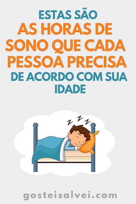 Estas S O As Horas De Sono Que Cada Pessoa Precisa De Acordo Sua