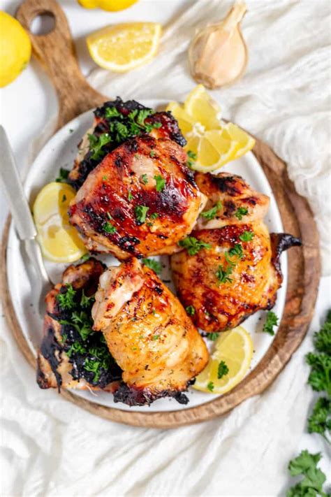 Grilled Chicken Thighs With Easy Marinade Recipe