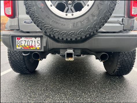 Maryland Flowmaster Fx Axle Back Exhaust Bronco G Ford