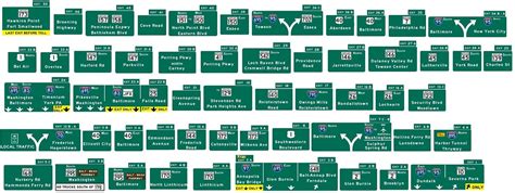 I 695 Baltimore Beltway Outer Loop Mileage Based Exits For Flickr