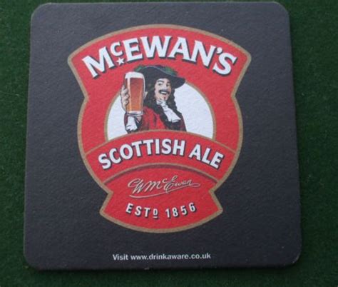 Mcewans Scottish Ale Beermat Ale Malt Whisky To My Mother Liqueur