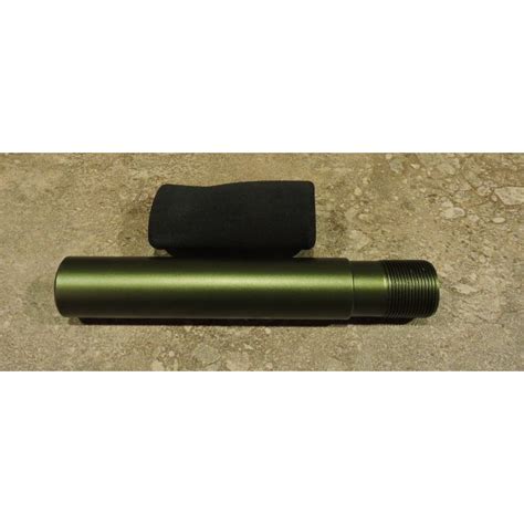 Guntec Ar 15 Ar 10 Pistol Buffer Tube Kit Anodized Green