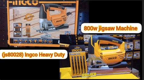 Ingco JS80028 Jigsaw Machine Heavy Duty Highly Recommended For Wooden