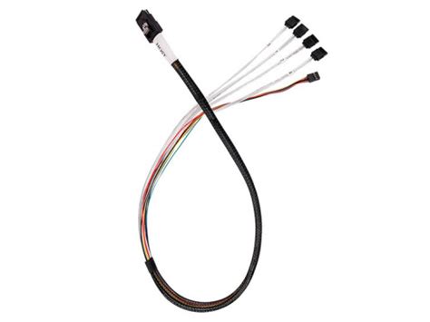 Silverstone Cps03 50cm Mini Sff 8087 To Sassata With Sideband Cable