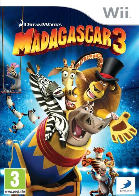 Dreamworks Madagascar 3 Wii Nieuw Nintendo Wii Nieuwe Games Lamar