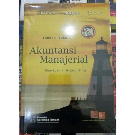 Jual Akuntansi Manajerial Edisi 14 Buku 1 Garrison Noreen Brewer