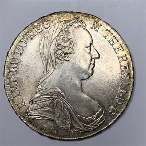 Austria Maria Theresa Thaler Silver Coin Restrike Collector Crown