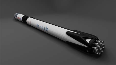 Spacex Crew Dragon Spacecraft 3d Model Cgtrader