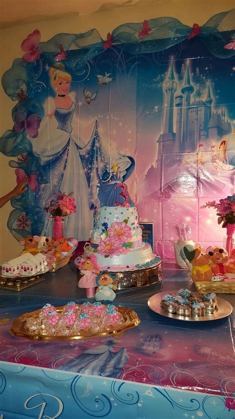 Cinderella Themed Birthday Party