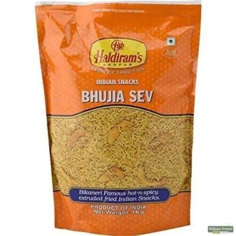 Fresh Spicy And Salty Indian Snacks Haldirams Bhuija Sev Namkeen