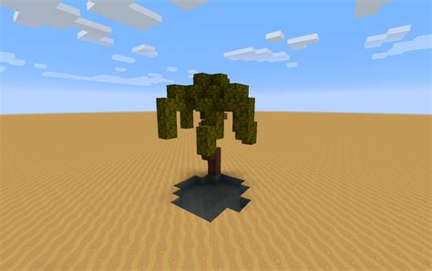 Minecraft Custom Palm Tree