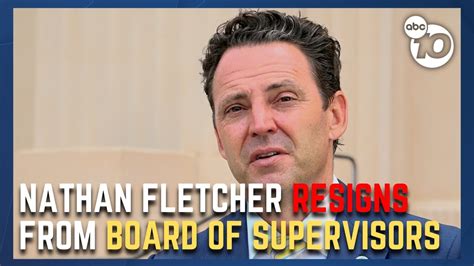 Nathan Fletcher Resigns From San Diego County Board Of Supervisors Amid