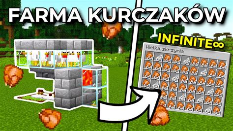 Atwa Automatyczna Farma Kurczak W W Minecraft Poradnik Youtube