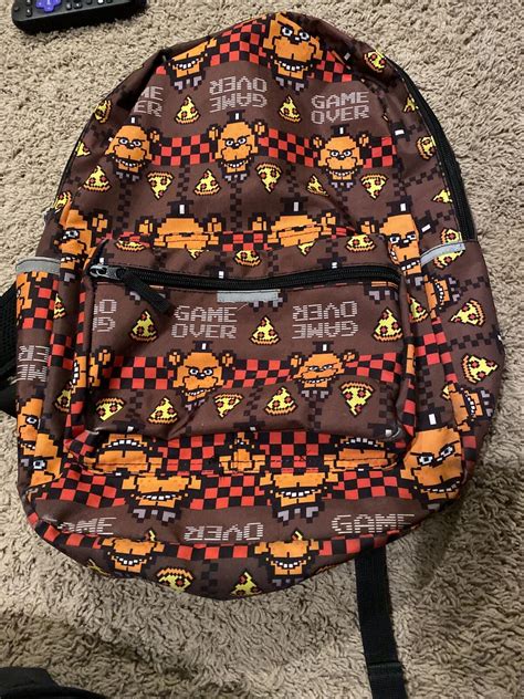 Five Nights At Freddys Fnaf Backpack Game Over Gem