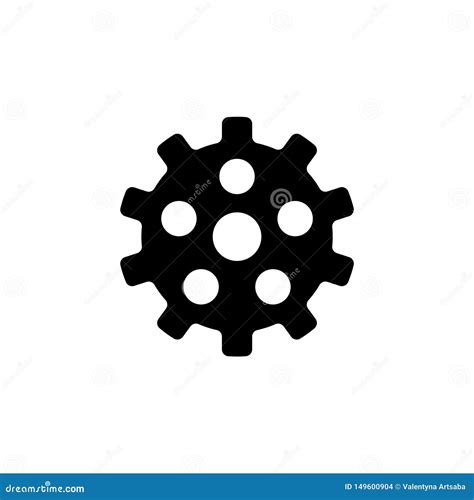 Silhouette Clockwork Vector Illustration 24019402