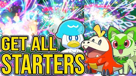 How To Get All Starters Without Home Final Evolutions In Pok Mon