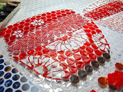 Bubble Wrap Painting Remembering Singapore 2 And 3