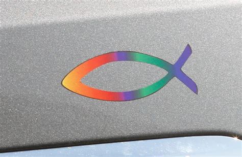 Fisch Sticker Auf Dem Auto Welche Bedeutung Hat Der Aufkleber