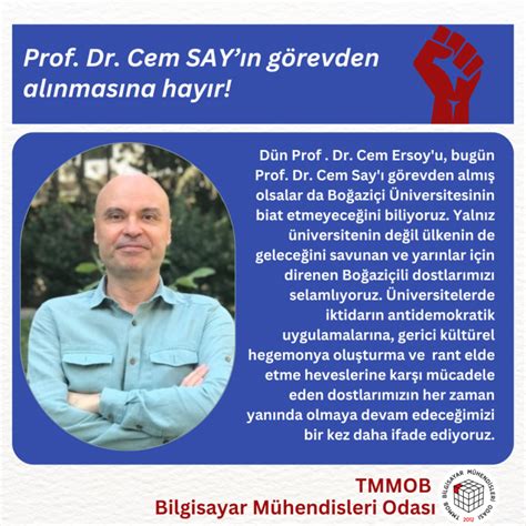 BMO PROF DR CEM SAYIN YANINDAYIZ Tmmob Org Tr