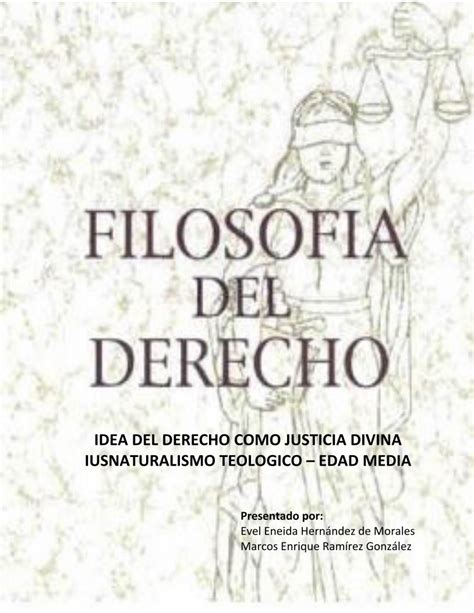 Pdf Idea Del Derecho Como Justicia Divina Dokumen Tips