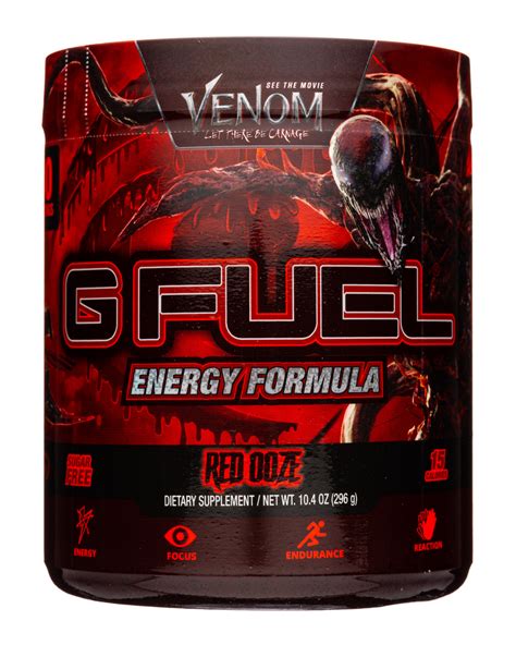 Red Ooze G Fuel Product Review Ordering