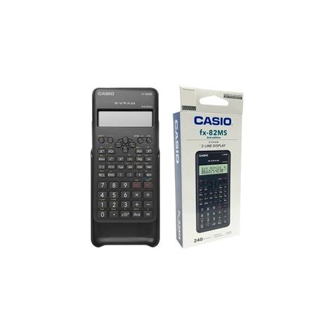 Calculadora Cientifica Casio Fx 82Ms 240 Funciones Pila Aa Segunda Edicion