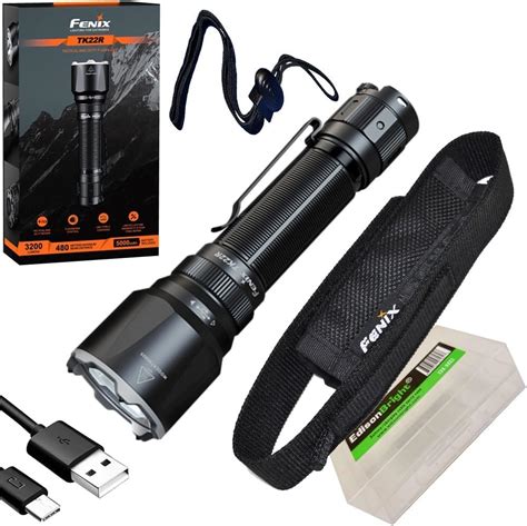 Edisonbright Fenix Tk R Lumen Led Tactical Flashlight Yards