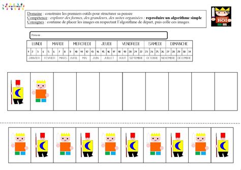 Algorithme MC En Maternelle