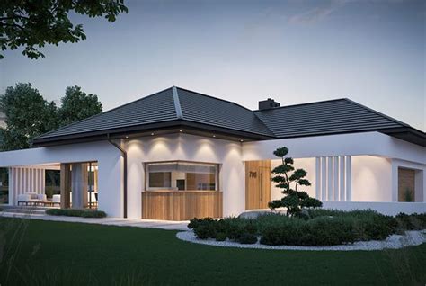 Projekt Domu Modern House New House 708 Wariant 1