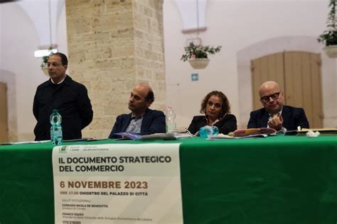 Corato Presentato Il Documento Strategico Del Commercio