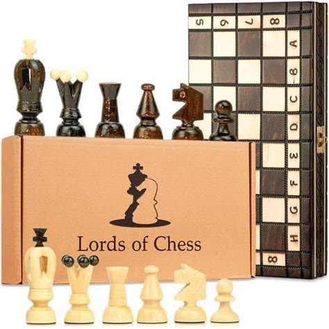 Echecs Jeu De Dames En Echiquier En Bois Echec Jeux D Echec