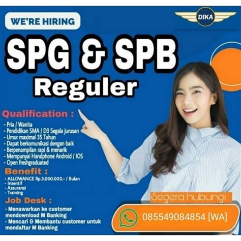 Lowongan Kerja SPG PT Danamas Insan Kreasi Andalan Di Solo INFO LOKER