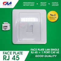 Jual Face Plate Rj Murah Terbaik Harga Terbaru Juni