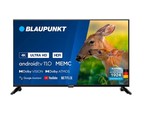 Телевізор UHD 4K Android TV Blaupunkt 43UBC6000 blaupunkt