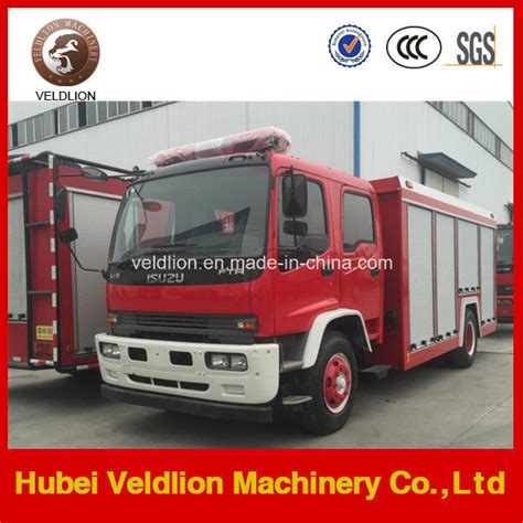 Isuzu 4X2 Fire Fighting Trucks With 8 000 Litres Water Tank Fire