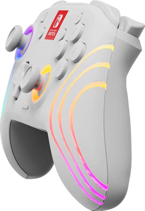 Pdp Afterglow Wave Wireless Controller For Nintendo Switch Nintendo Switch Oled Model White 500