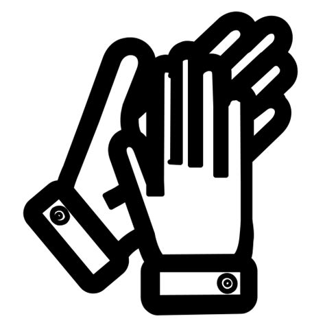Tangan Tepuk Tangan Salut Pat Bangga User Interface Dan Gestures Icons