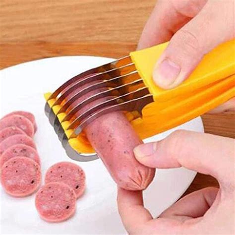 Stainless Steel Vegetable Slicer Stainless Steel Sausage Gadgets