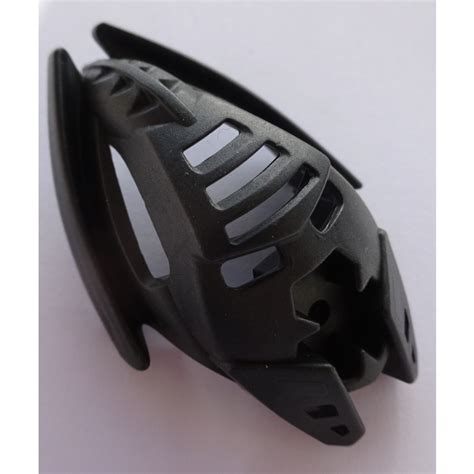 Lego Black Makuta Mask With 4 Holes In Chin 44815 Brick Owl Lego