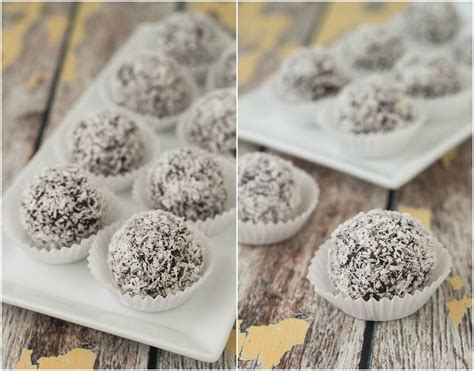 Recipe For Danish Rum Balls Romkugler Simply The Best Recipe