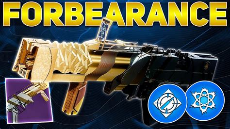 Is The Brave Forbearance Worth Farming Forbearance God Roll Destiny