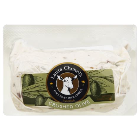 Laura Chenel S Pure Goat Milk Cheese Crushed Olive 5 4 Oz Pick N Save