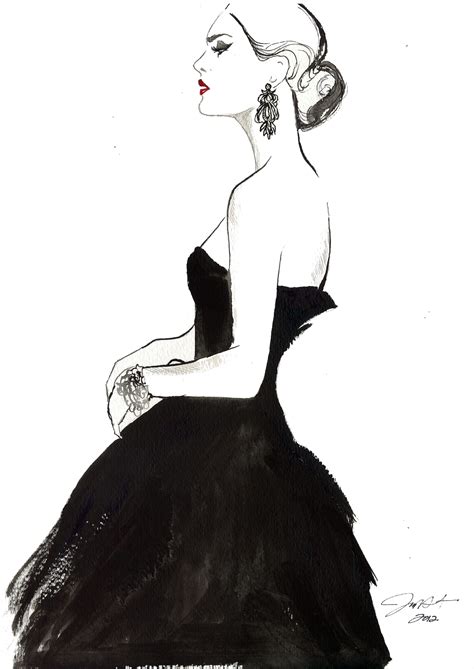 Vintage Glamour By Jessica Durrant Watercolor Fashion Illustration Illustration Mode Fashion