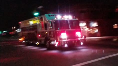 Wood Ridge Nj Rescue 903 Responding Fire Department 1 22 19 Youtube