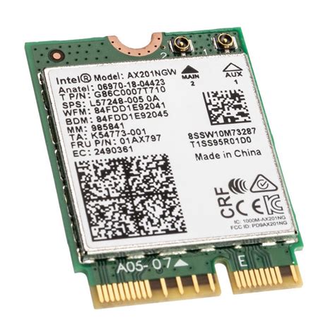 WiFi adapter Intel - 1a.ee