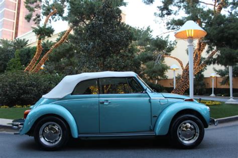 Seller Of Classic Cars 1979 Volkswagen Beetle Classic Turquoisewhite