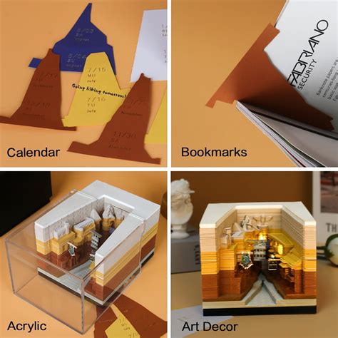 3D Calendar - Diagon Alley